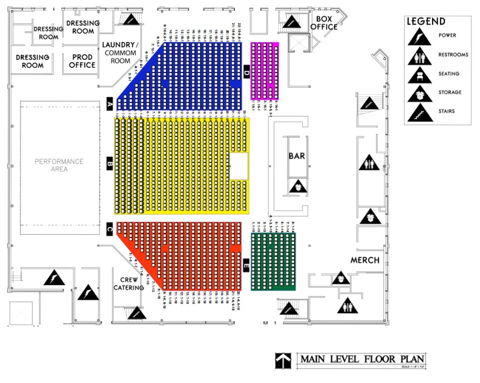 St S Warehouse Seating Chart Oklahoma